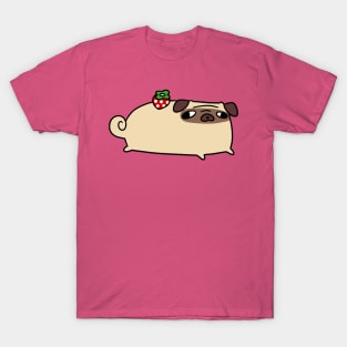 Strawberry Pug T-Shirt